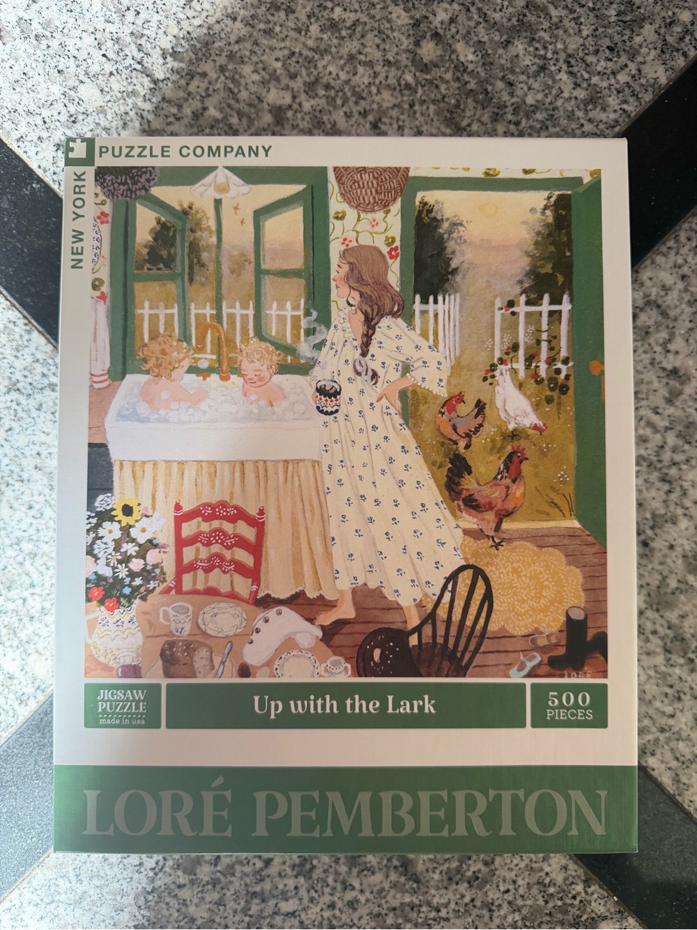 New York Company "Up with the Lark" 500-Piece Jigsaw Puzzle